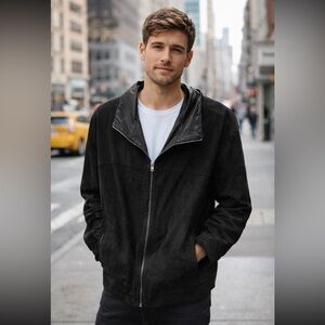 Reversible Men's Leather/Suede Jacket